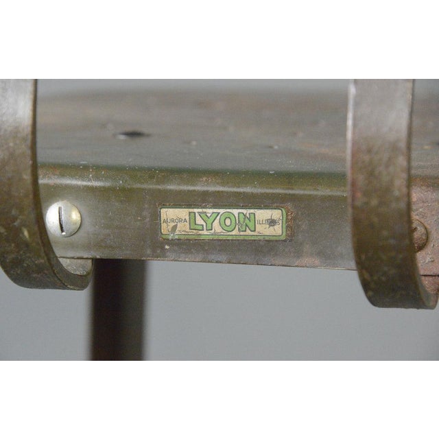 American Industrial Chair by Lyon, 1930s For Sale - Image 9 of 10