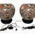 Antique Japanese Imari Porcelain Baluster Vase Table Lamps Late Meiji Taisho - a Pair For Sale - Image 4 of 12