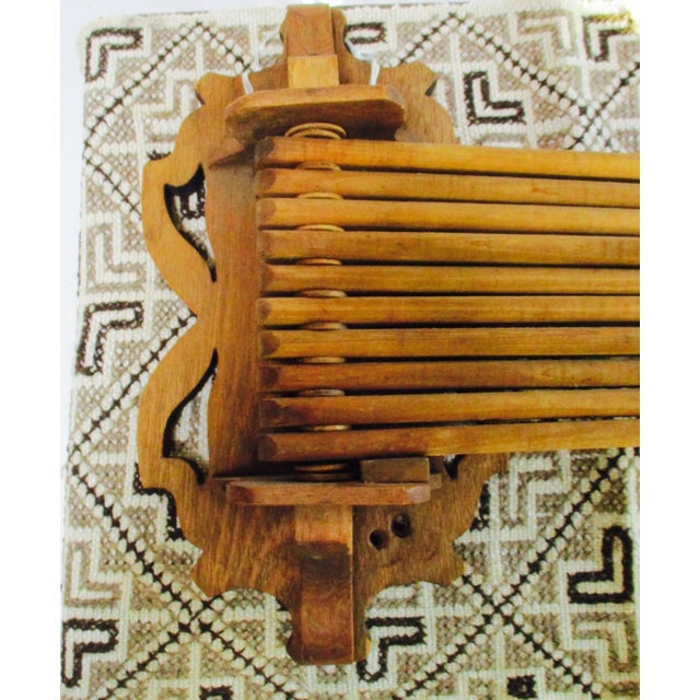 Antique Primitive Folding Wooden Drying Rack Dryer Chairish