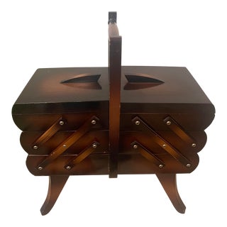 Vintage Sewing Caddy Made in Holland For Sale