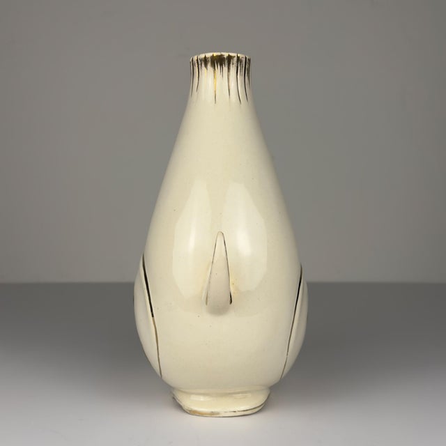 Vintage Ceramic Fish-Shaped Vase, Italy, 1950s For Sale - Image 4 of 18