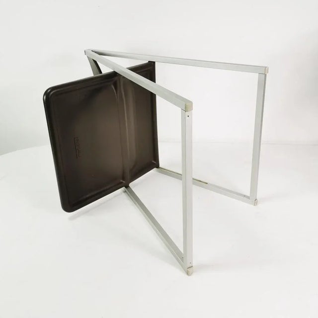 Metal Folding Chair by F. Hero & K. Odermatt for Interlübke, 1970s For Sale - Image 7 of 13