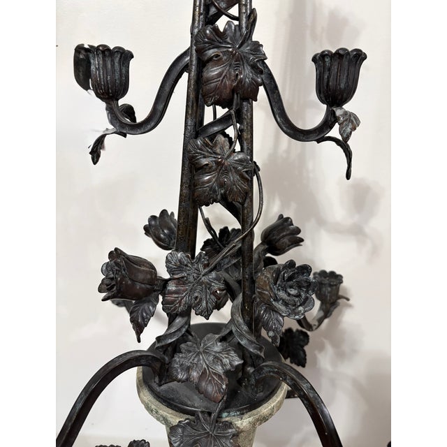 Metal Maitlin-Smith Candelabra For Sale - Image 7 of 9