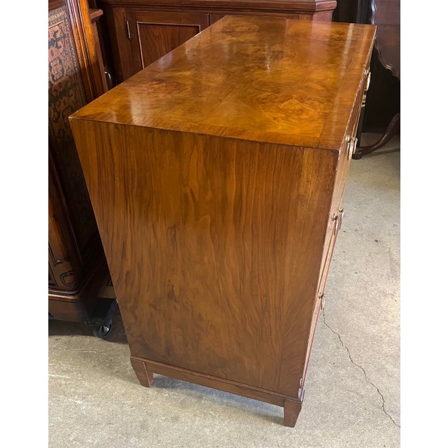 Antique Burlwood Chest For Sale - Image 9 of 11