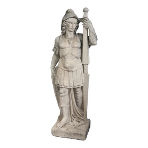 Antique Italian Limestone Garden Statue