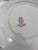 Magnificent set of 6 ironstone dinner plates, red/pink, from the Gien factory, Honeysuckle pattern, ideal for lovers of...
