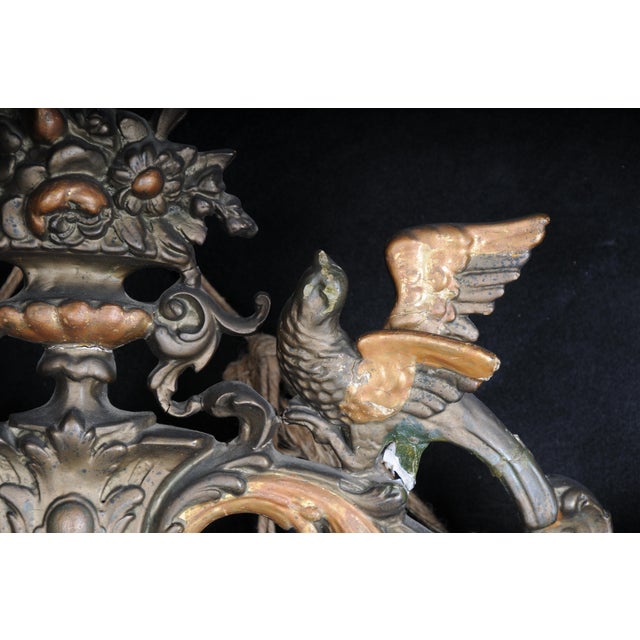 Historicism Gilt Wood Mirror, 1870s For Sale - Image 11 of 18