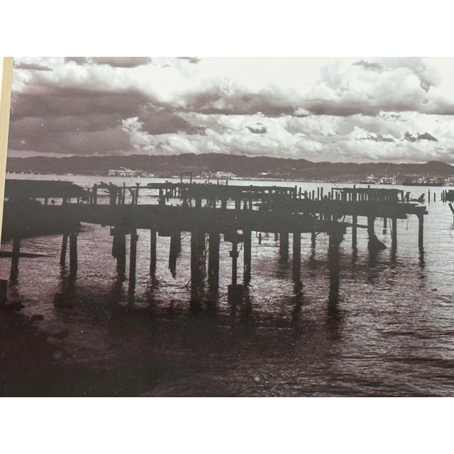 Black Circa 2007 Ravi Anand "San Francisco Bay" Signed Photograph For Sale - Image 8 of 12