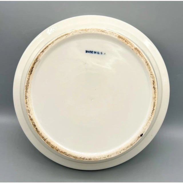 Mid Century Modern Ernest Sohn Cream and Gold Serving/ Baking Dish or