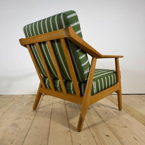 Mid-Century Modern Danish Chair in Teak and Oak Frame from Brockmann-Petersen, 1950s For Sale - Image 6 of 12