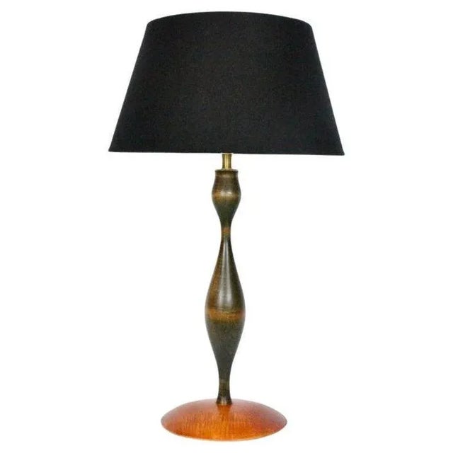 Tall Eva Zeisel RB Universal Woodworks Table Lamp, 1999 For Sale - Image 13 of 13