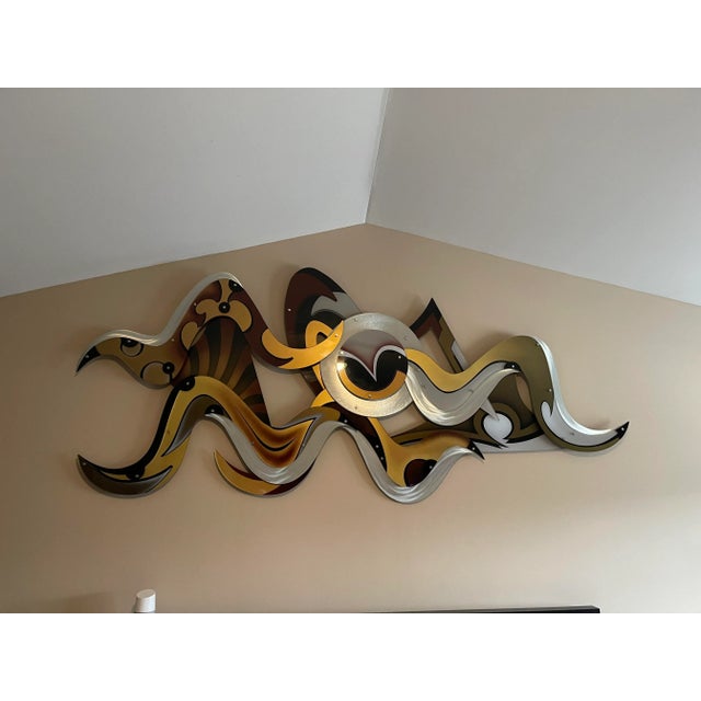 Shlomi Haziza H Studio Abstract Art Earth Tones Contemporary Modern Vision Wall Sculpture For Sale - Image 11 of 11