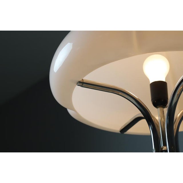 Guzzini Project Office Quadrifoglio Table Lamp for Guzzini, 1970 For Sale - Image 4 of 9