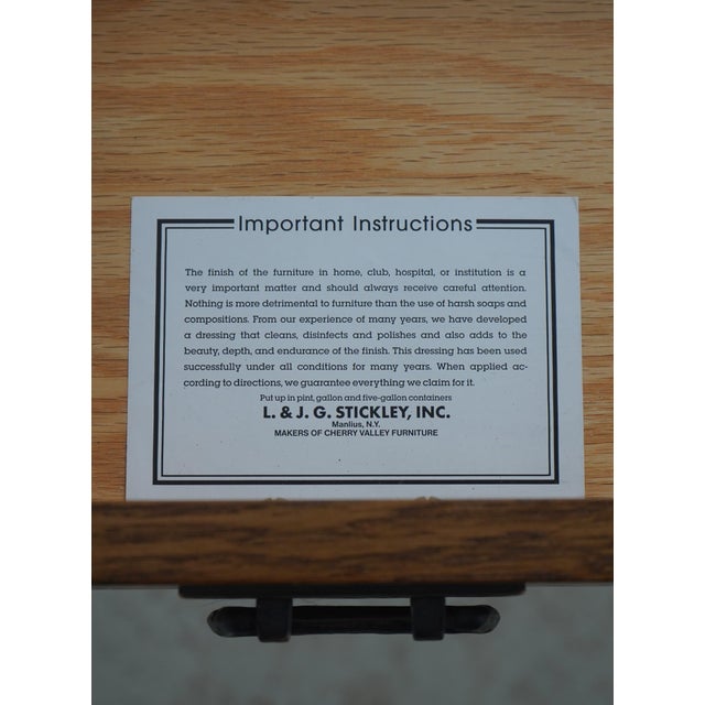 Stickley Mission Oak Arts & Crafts Desk For Sale - Image 17 of 18