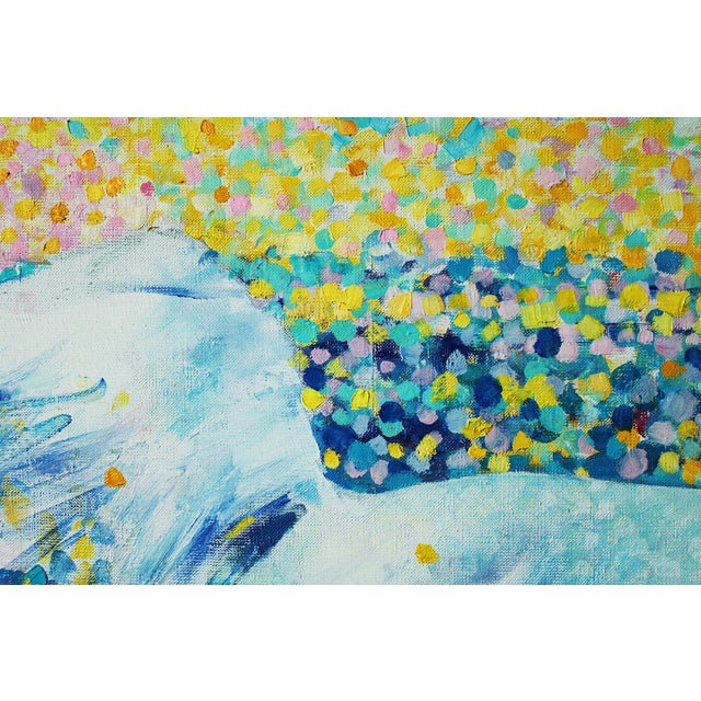 Modern Artist Andrei Sitsko "Sun Splashes" Modern Original Painting For Sale - Image 3 of 9