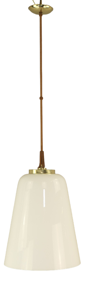 Cinema Foyer Glass Lamp, Italy, 1960s