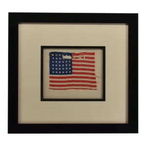 Real 1864 Antique 36 Star American Flag With 18 Stripes Beautiful