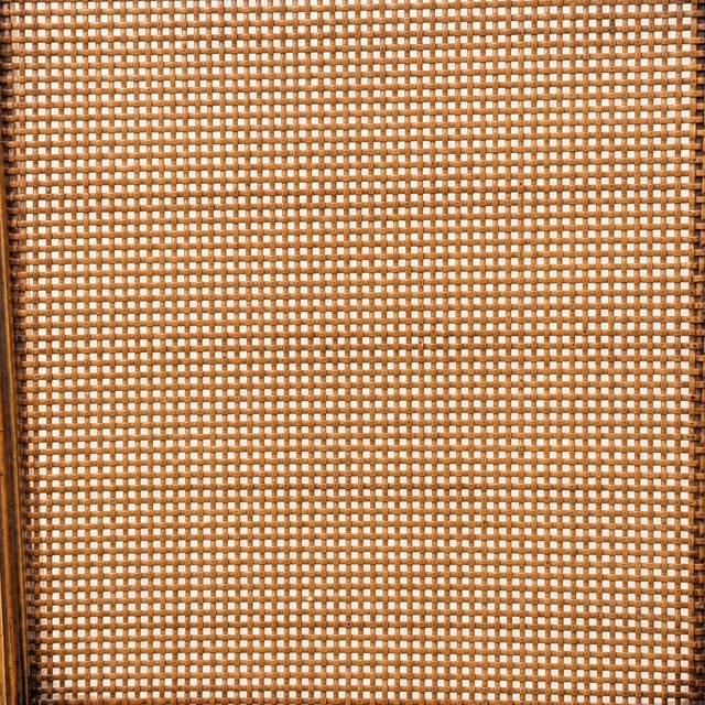 Vintage Thomasville Woven Rattan King Headboard For Sale - Image 15 of 17