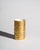 Mid-Century Modern Sculptural Golden Magic Flute Vase in Porcelain by Bjørn Wiinblad for Rosenthal Studio-Line, 1992 For Sale - Image 3 of 7