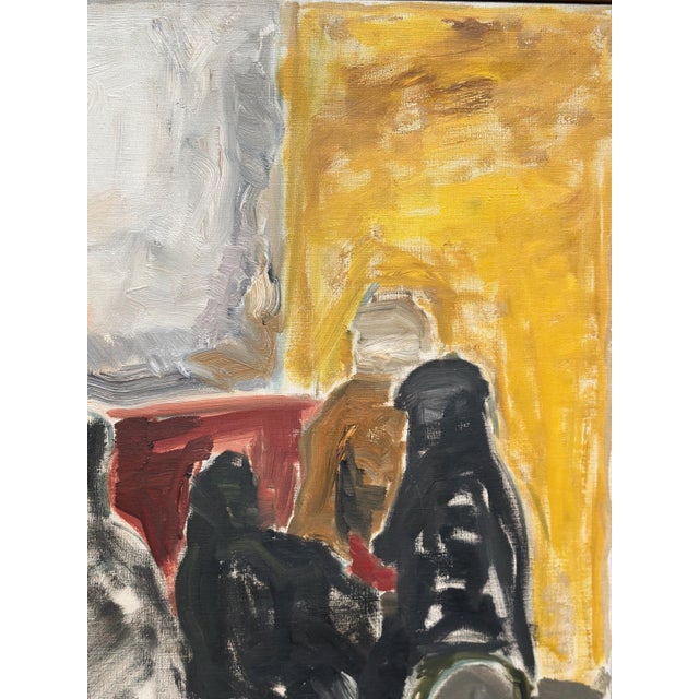 Max Bilde, Figure Composition, 1961, Oil Painting on Canvas, Framed For Sale - Image 18 of 18