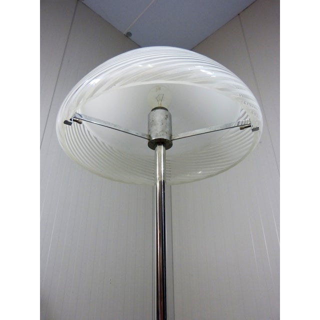 Metal LT 350 Floor Lamp by Carlo Nason for Mazzega, Italy, 1960s For Sale - Image 7 of 17