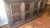 Brown Mid-Century Modern Hardwood Buffet/Sideboard With Hammered Brass For Sale - Image 8 of 12