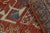 Textile Rug & Kilim’s Dragon Soumak Style Rug in Red and Blue Geometric Patterns For Sale - Image 7 of 7