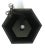 Black Pedestal Column Stand or Table, Circa 1970s Modern For Sale - Image 11 of 13