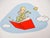 Antoine de Saint-Exupéry (1900-1944) The Little Prince and the Flying Book Color photolithograph after the artist's work...