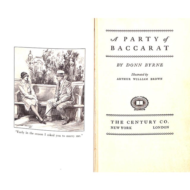 "A Party of Baccarat" 1930 Byrne, Donn For Sale - Image 4 of 6