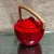 1960s Modern Bauhaus Red Tea Pot Ceramic Sculptural Wood Handle For Sale - Image 12 of 13