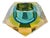 Mid-Century Modern Ashtray in Submerged Glass Murano attributed to Flavio Poli for Seguso, Italy, 1960s For Sale