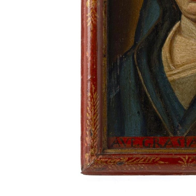 Portuguese School Artist, Our Lady, 1792, Oil Painting For Sale - Image 3 of 6