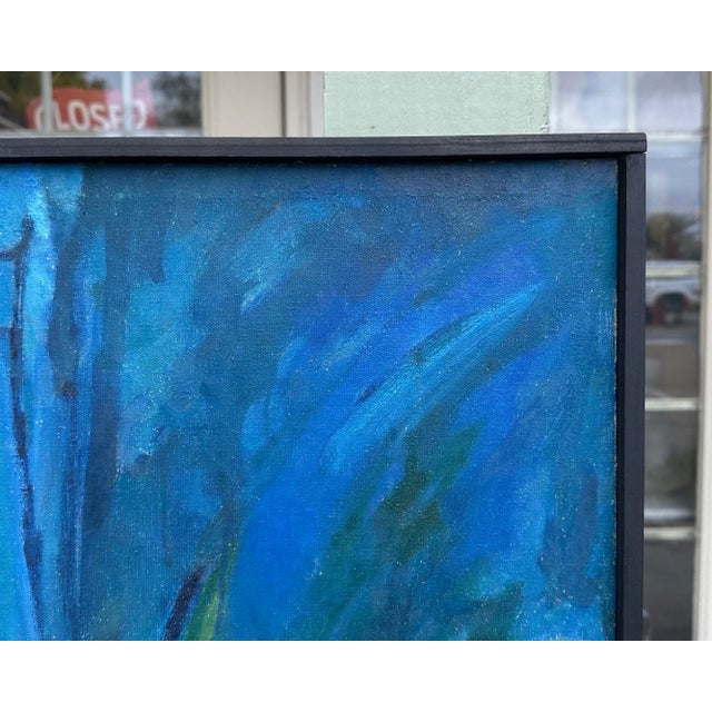 Abstract “Painting Porch” Oil on Canvas Painting by Abbott Pattison For Sale - Image 3 of 10