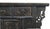 Late 18th Century Black 3 Drawer Solid Wood Coffer For Sale - Image 5 of 13