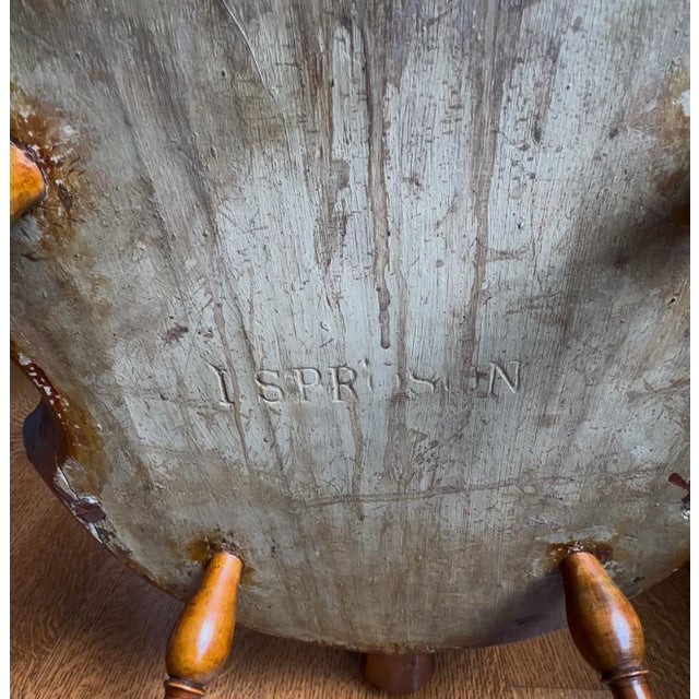 Rare Antique Continuous-Arm John Sprosen Windsor Chair C. 1790 For Sale - Image 11 of 11