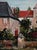 Late 20th Century Robert Duval European Village Landscape Print in Decorative Arts, Inc. Designer Frame For Sale - Image 4 of 10