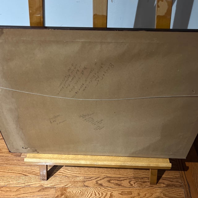 1986 Offset Print of Tom Lovell Titled Surrender at Appomattox Framed For Sale - Image 9 of 11