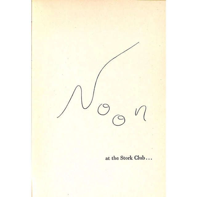 1940s "The Stork Club: Bar Book" 1946 Beebe, Lucius For Sale - Image 5 of 8
