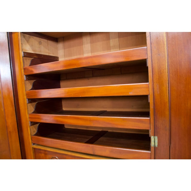 Antique Victorian Wardrobe in Mahogany, 1880s For Sale - Image 9 of 15