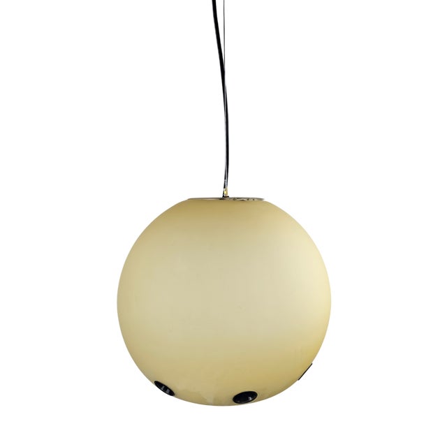 Italian Glass Pendant Lamp by Rodolfo Dordoni, 1980s For Sale
