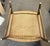 1950s 1950s Illuminati Wikkelso Teak Danish Modern Rush Woven Lounge Chair For Sale - Image 5 of 14