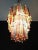 Transparent Murano Multicolor Triedri 187 Prism Chandelier, Mariangela Model For Sale - Image 8 of 10