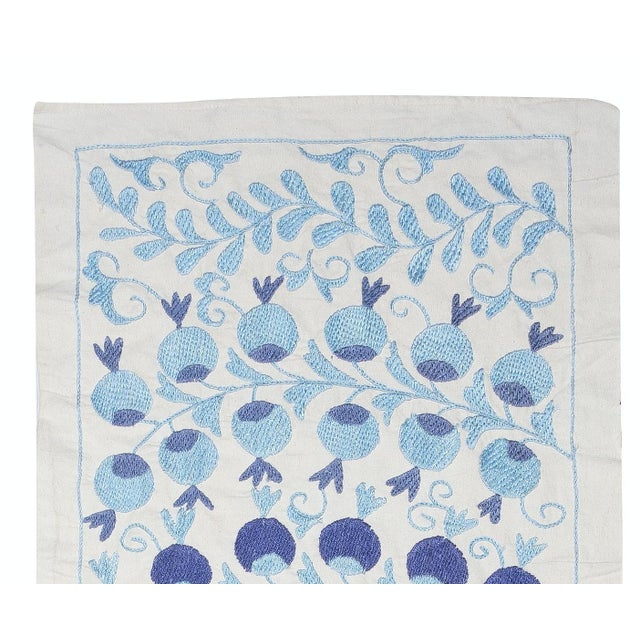 Hand-Embroidered 100% Cotton New Suzani Fabric Wall Hanging – Timeless Textile Art Experience the beauty of Central Asia...