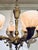 Myran Allan Luxury Lighting Neoclassical Bronze and Alabaster Chandelier For Sale In Atlanta - Image 6 of 6