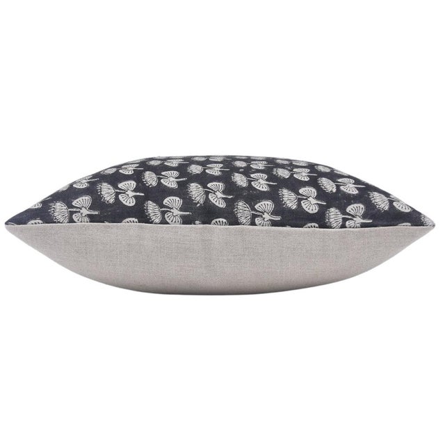 Fabdivine Handmade Cushion Cover 14x20 Inch - Damru For Sale - Image 6 of 7