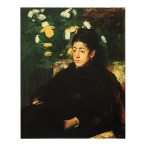 1977 After Edgar Degas "Mademoiselle Malo", Large Full-Color Print