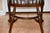 Late 20th Century Vintage Windsor Spindle Wheel Back Armchair For Sale - Image 11 of 13