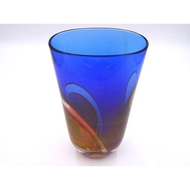 Carnival Collection Murano Glass Vase by Archimede Seguso for Seguso For Sale - Image 6 of 12