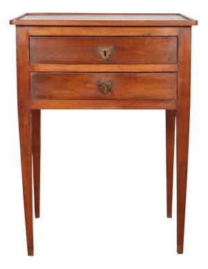 French Cherrywood Side Table, 1890s